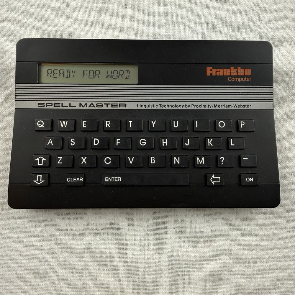 Franklin Computer Spell Master SA-103 - EXCELLENT CONDITION