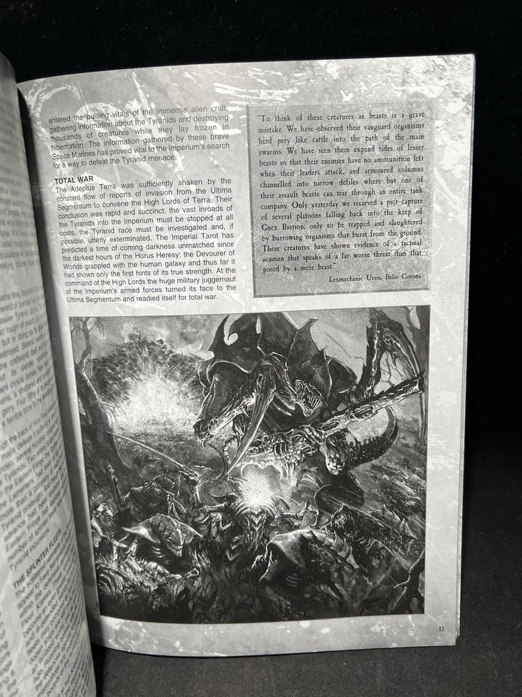 Warhammer 40,000 Tyranids Codex Paperback (2004) Games Workshop