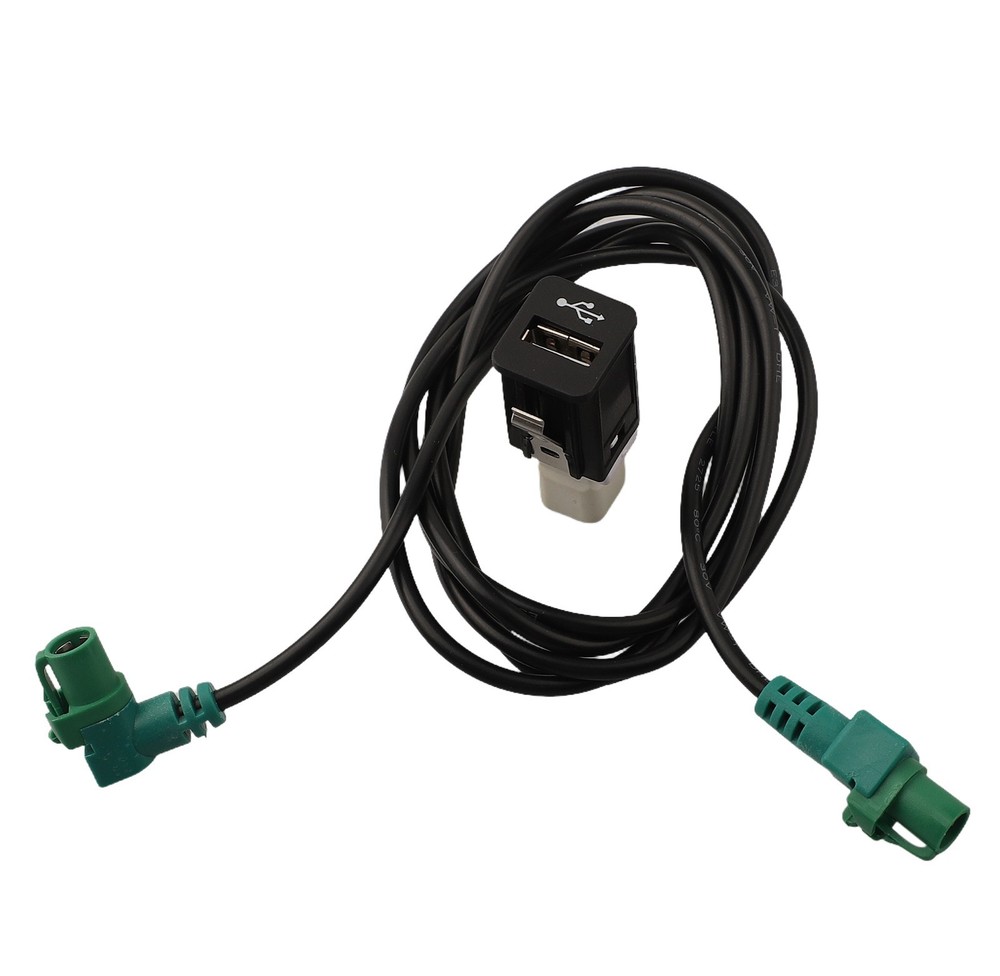 USB Input Cable Wire Harness Aux Adapter For BMW E88 E90 E91 E91 F10 F11 F18#