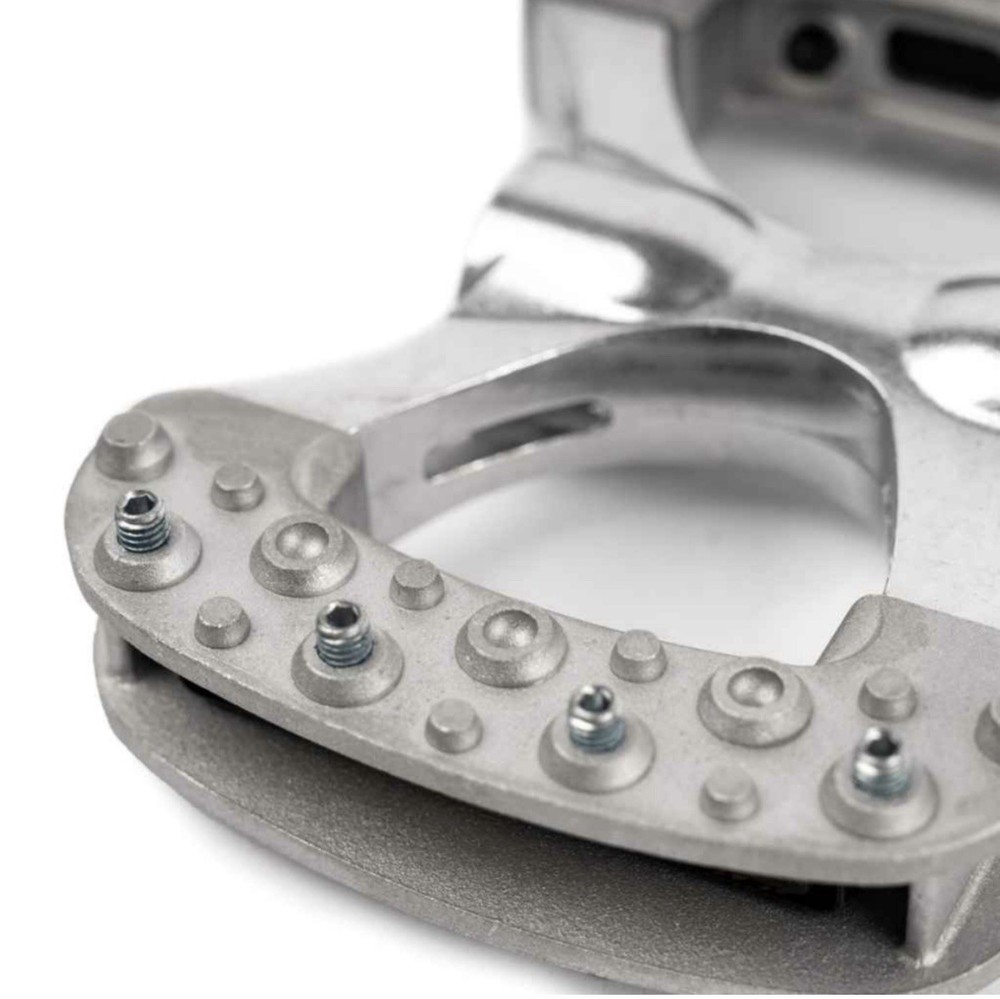 MKS Gamma Platform Pedals | 9/16" | Silver