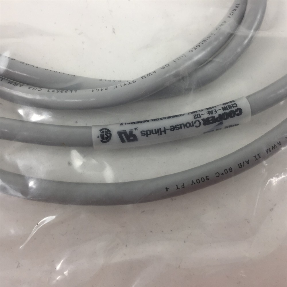 Cooper Crouse-Hinds CHDN-EAE-D2 Double Ended Cordset Mini-Line D Net 5 Pole 2M