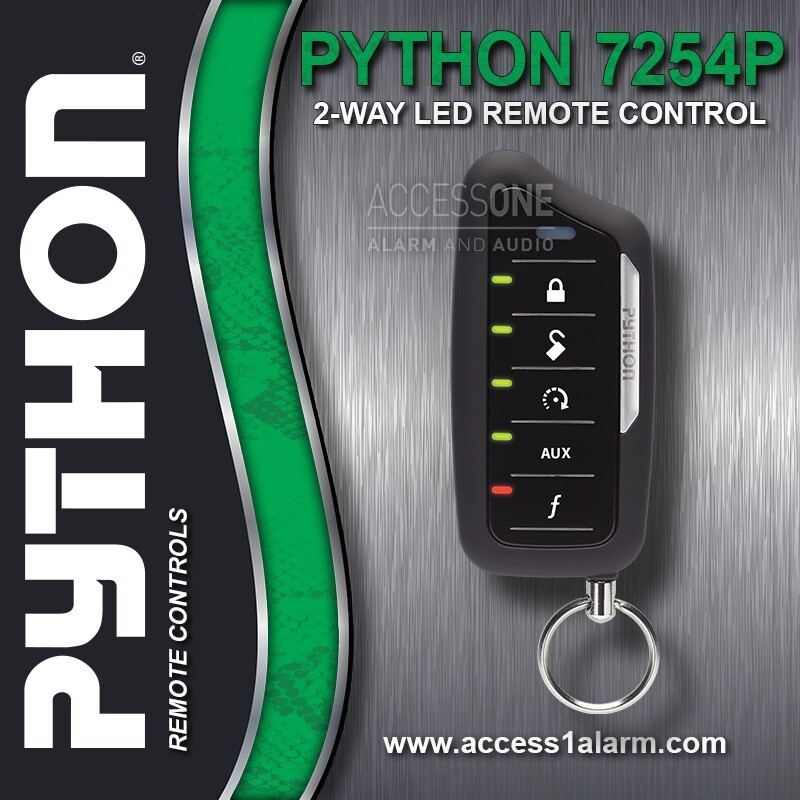 NEW Python 7254P 2-WAY LED Replacement Remote Control EZSDEI7251
