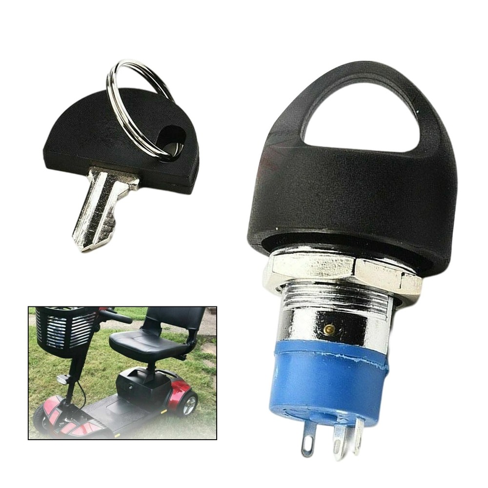 Replacement Mobility Scooter Spare Start On/off Ignition Switch 2 Keys FIT PRIDE