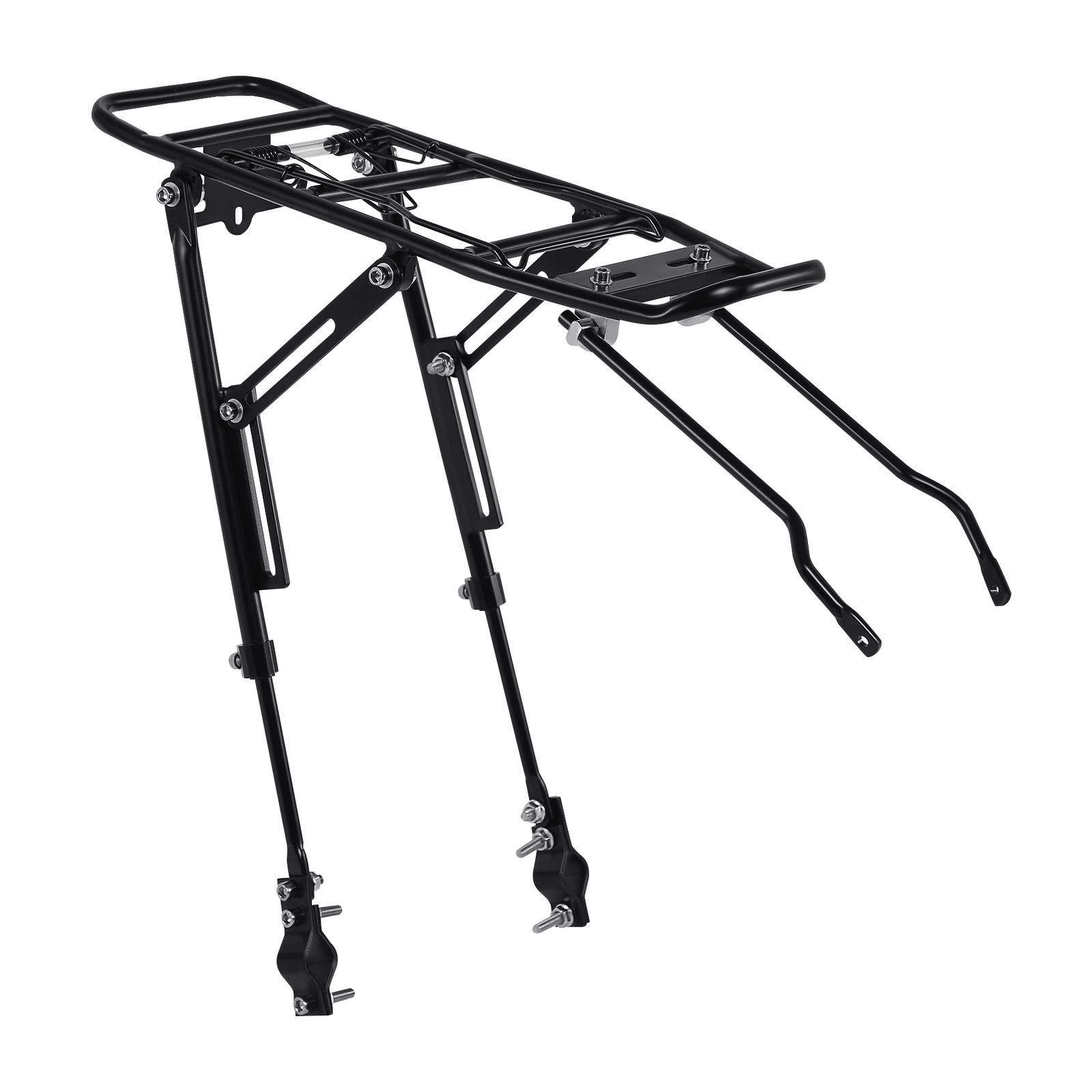 Rear Bike Rack Cargo Rack Alloy Luggage Carrier Bicycle 110 Lbs Capacity Holder