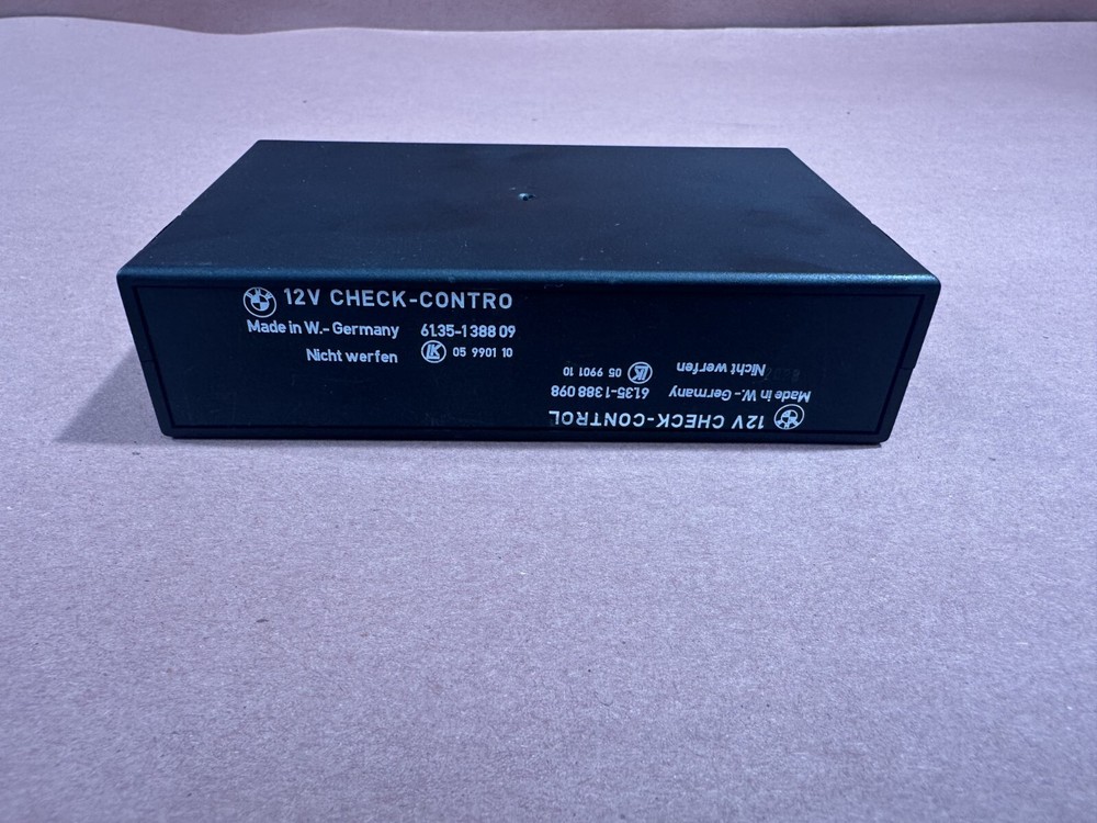BMW E34 535I E32 735I Check Control Module & Light Control Module BCM OEM #90216