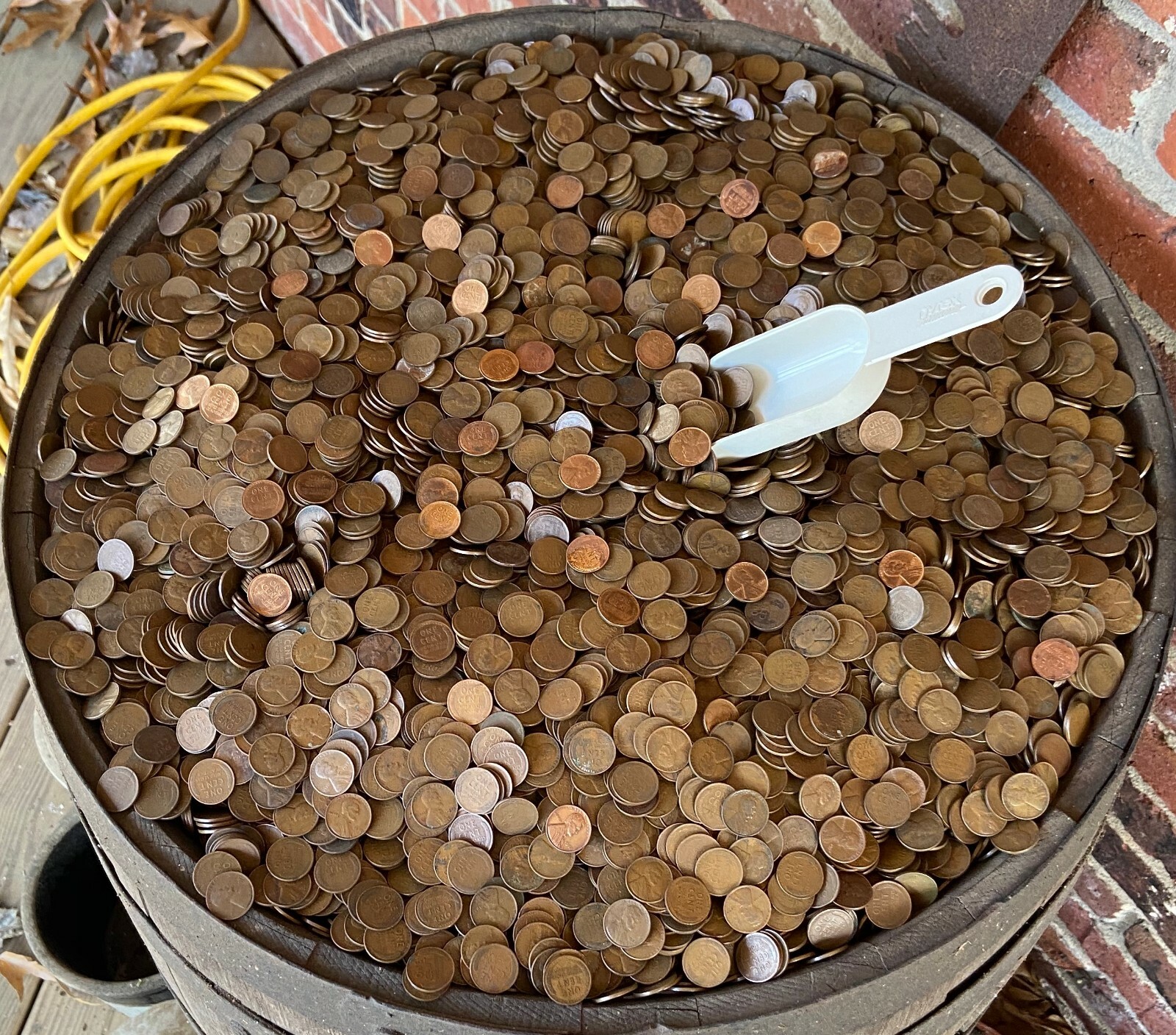 OLD LINCOLN WHEAT CENTS FROM KENTUCKY WHISKEY BARREL HOARD - FIND OF A LIFETIME!