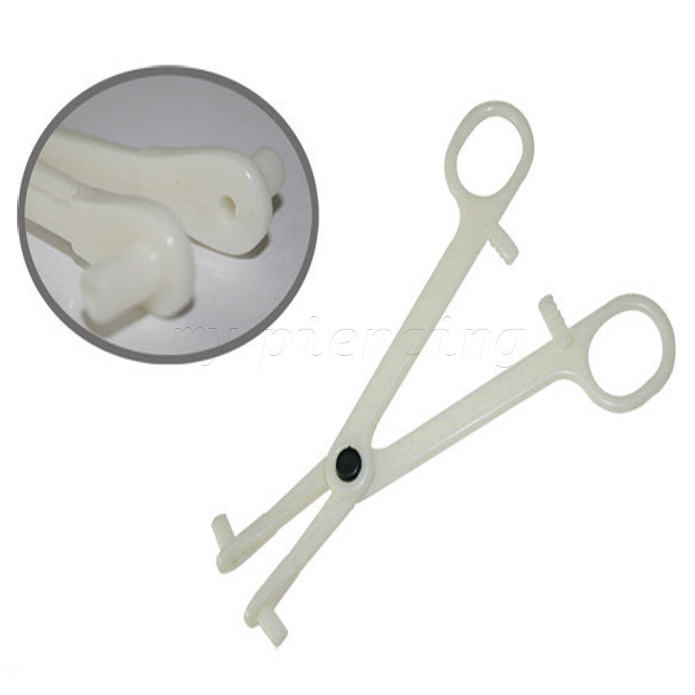 Sterilized Disposable Septum Piercing Forceps Body Piercing Tools