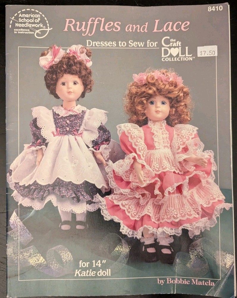 3 Doll Pattern Magazines Australian Dolls Bears German Doll Patterns Ruffles