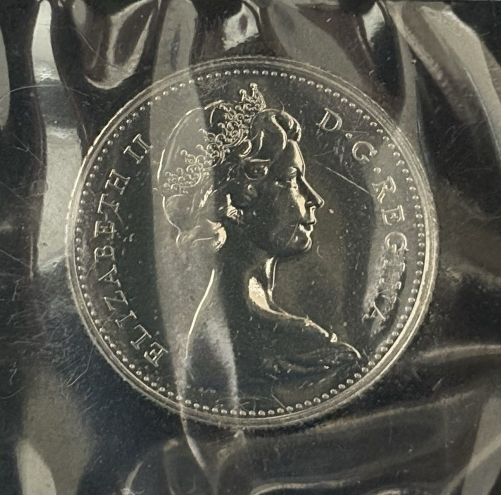 1978 Canada Dime from Mint Set in Cello