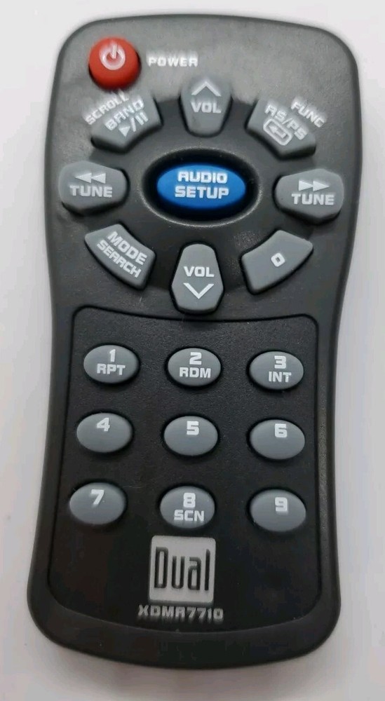 Original Dual XDMR7710 Remote Control