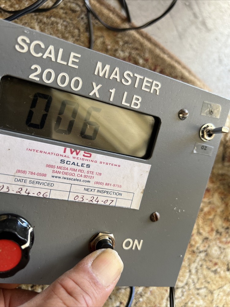 ScaleMaster 2000 X 1 LB