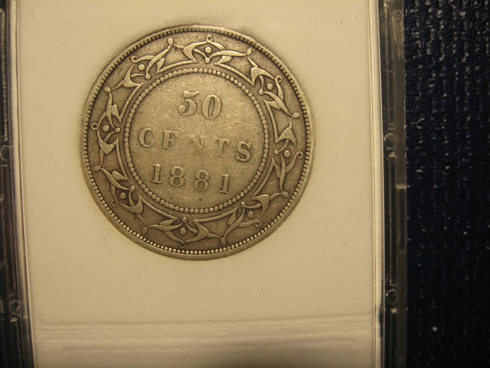 1881 Newfoundland coin set