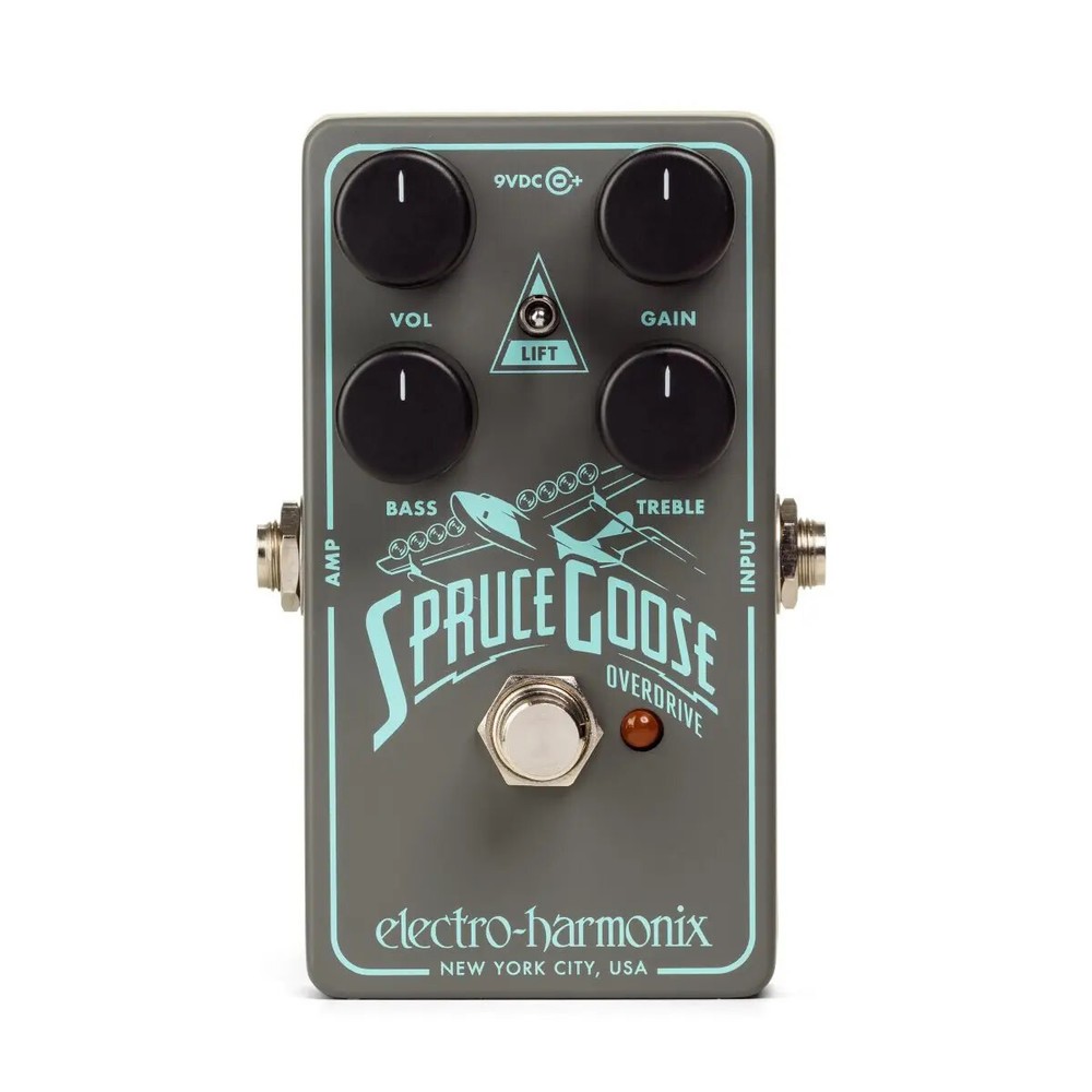 Electro-Harmonix Spruce Goose Overdrive Effects Pedal