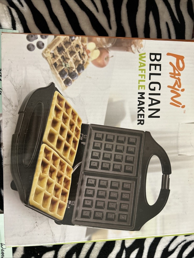 Parini Belgian Waffle Maker New Never Opened Sealed