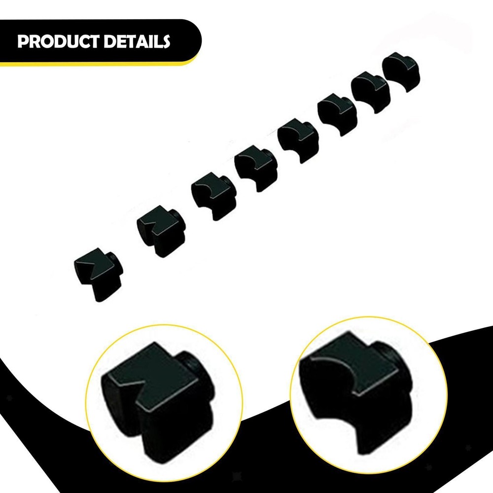 8Pcs Ring Bender Dies Ring Bending Tool Accessories DIY Press Tools