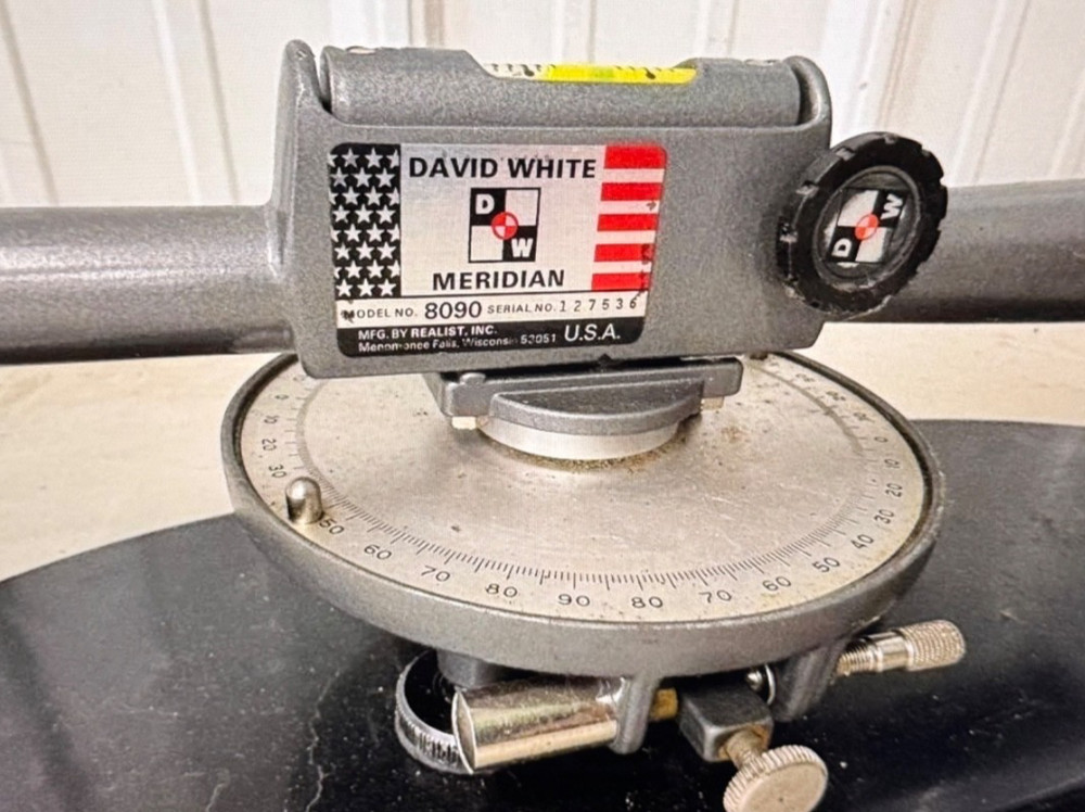 Realist David White MERIDIAN ~ Model DW-8090 ~ Level Transit With Case