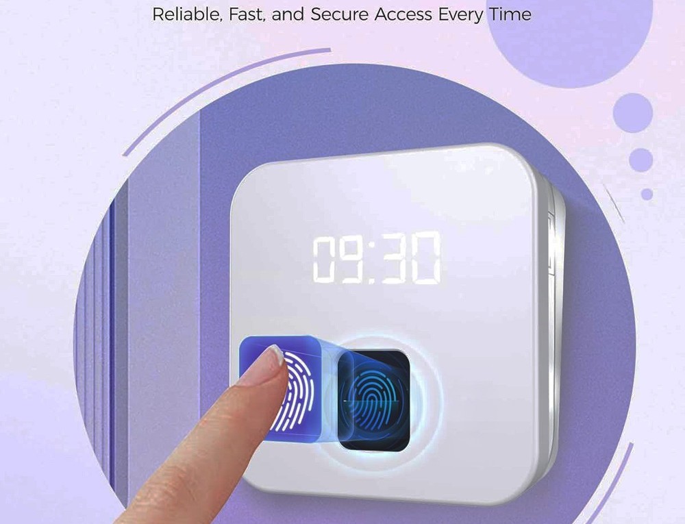 Cloud Based Time Clock - Fingerprint Logging - iOs/PC - No Fees - WiFi