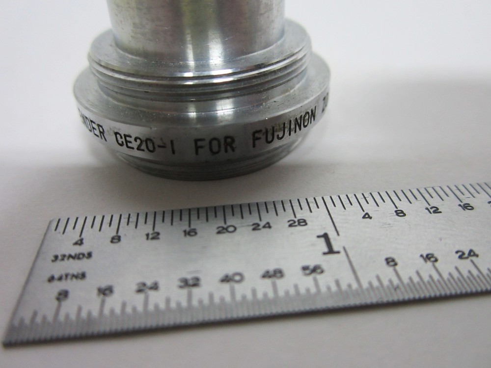 MICROSCOPE PART FUJINON 2X EXTENDER FOR VIDOE CAMERA OPTICS BIN#D2-P-37