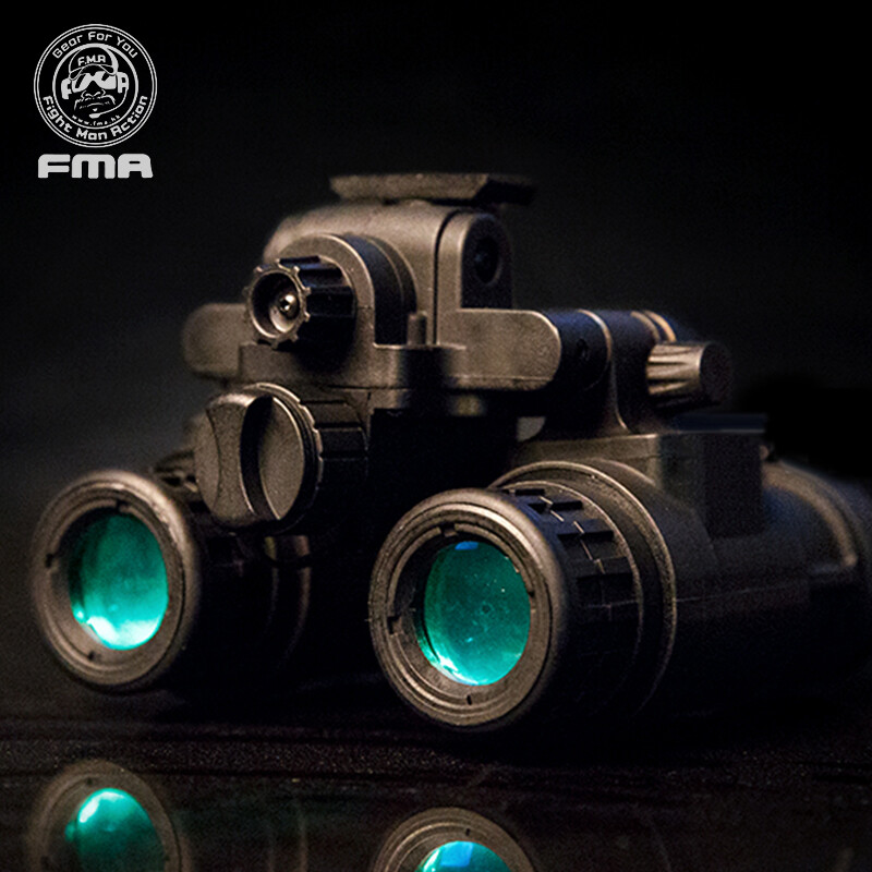 FMA Airsoft Binocular Helmet NVG PVS31 Dummy with Light Function Tactical Gear