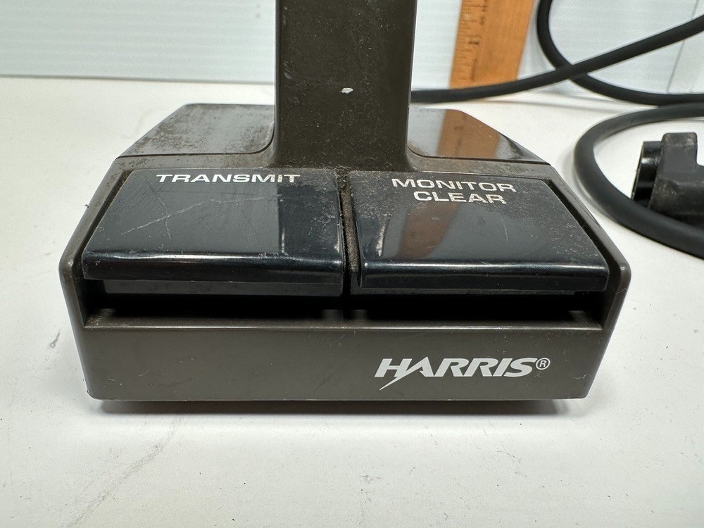 Harris MC-014121-001 Desk Microphone UNTESTED AS-IS