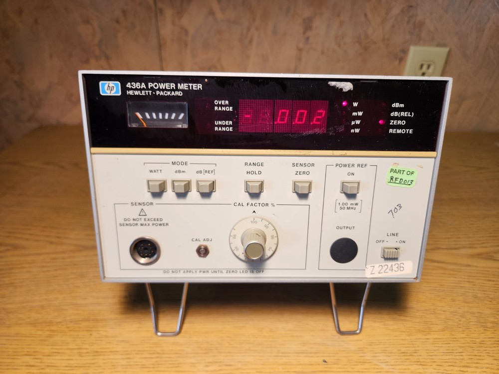 HP/Agilent 436A Power Meter, Powers On but Untested