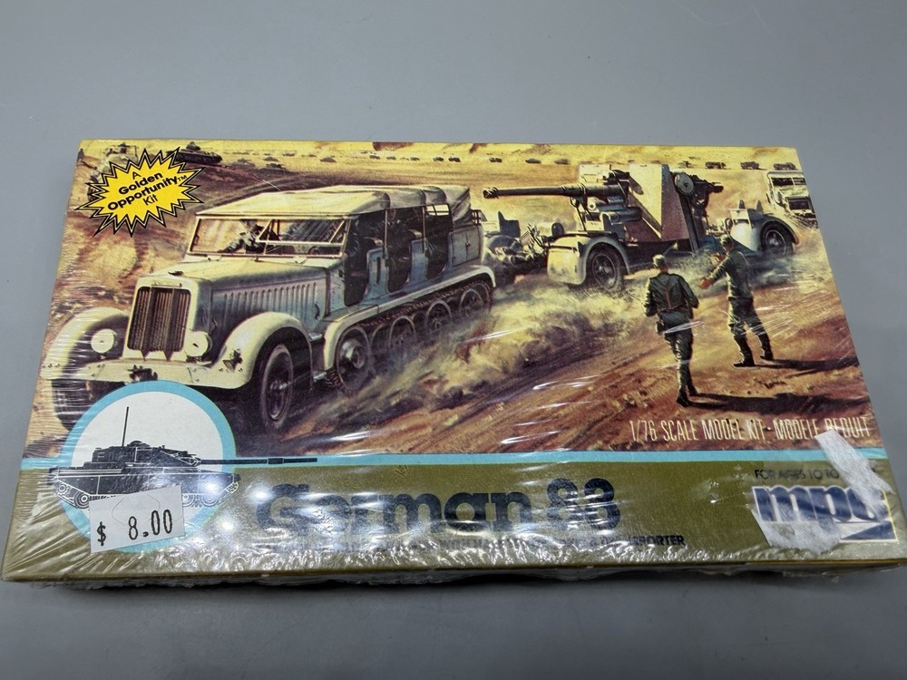 MPC German 88, 1/76 Scale Model Kit / New Open box