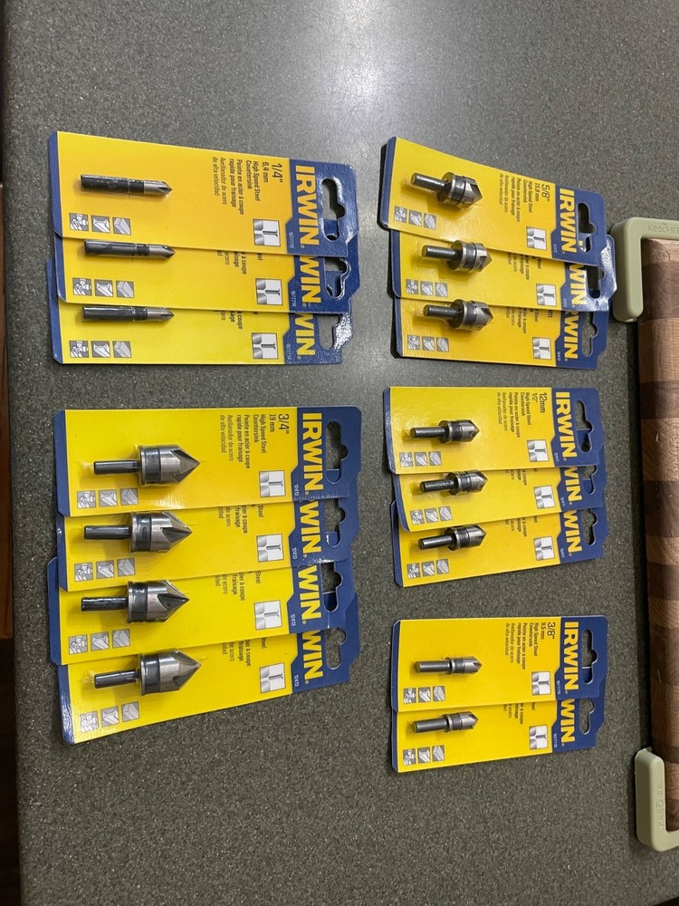Irwin High Speed Steel Countersink Lot