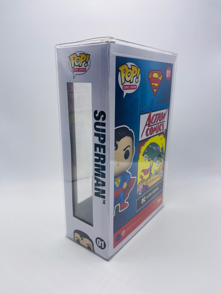 Funko Pop! Comic Covers Protector made with SCRATCH & UV RESISTANT 0.50mm thick