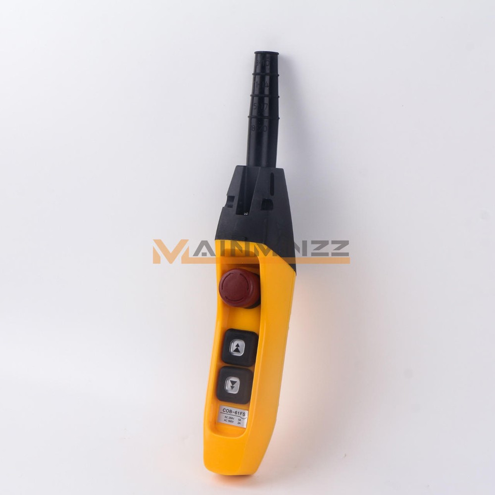 1PCS COB Crane Hoist Control Button switch double speed COB-61FS