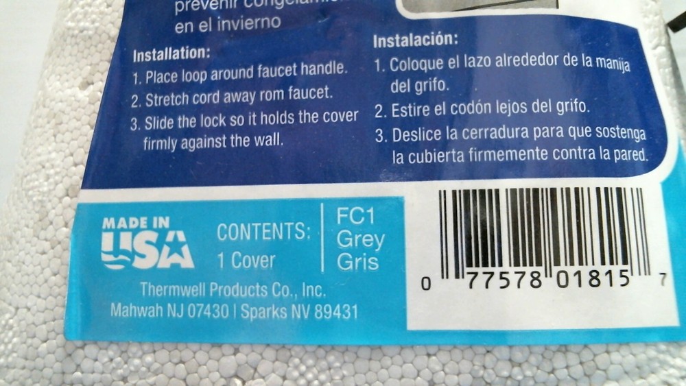 Frost King Faucet Protector (01815) FS