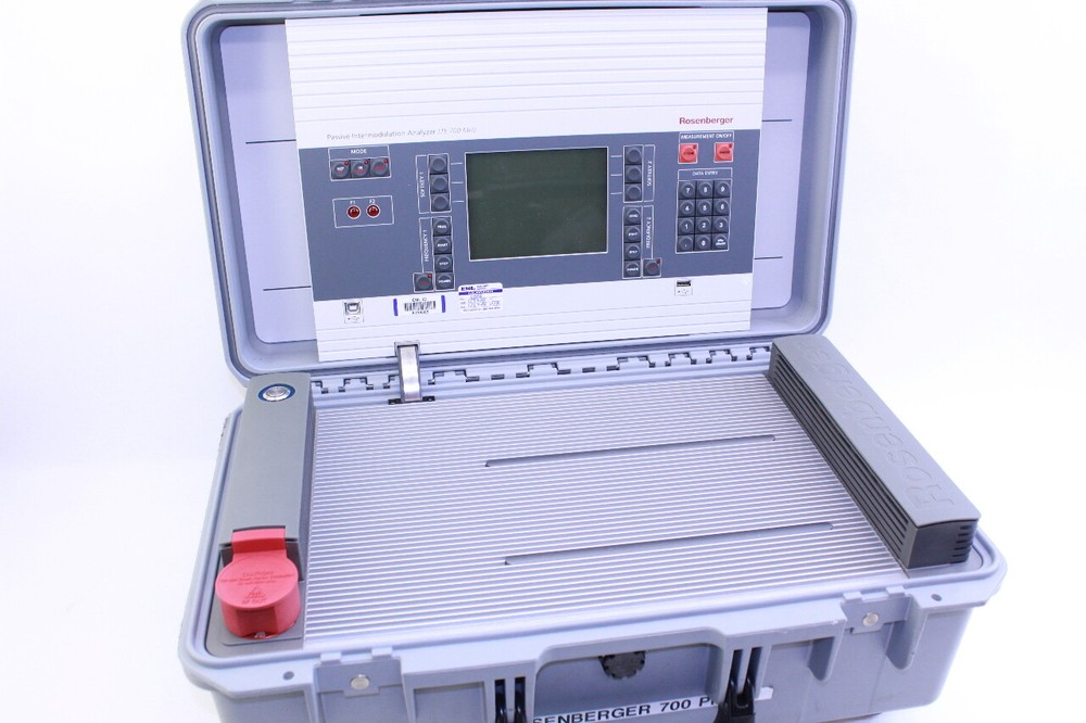 Rosenberger LTE 700 MHz Passive Intermodulation Analyzer w/ Cables & More