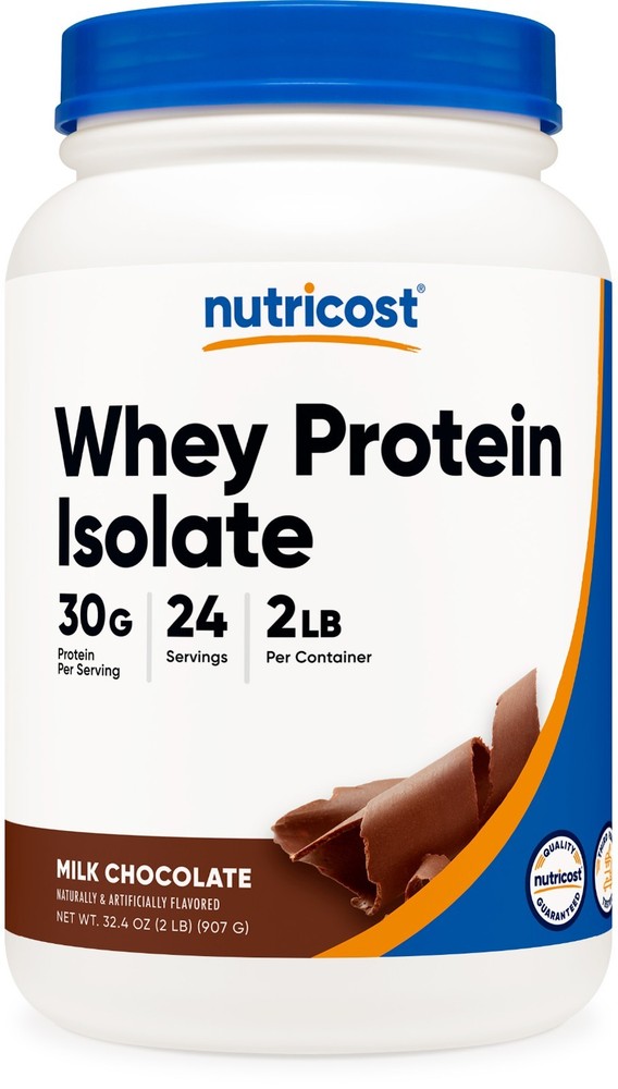 Nutricost Whey Protein Isolate (Chocolate) 2LBS