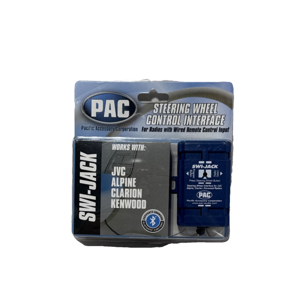 PAC SWI-JACK Steering Wheel Control Interface Supports Kenwood Bluetooth