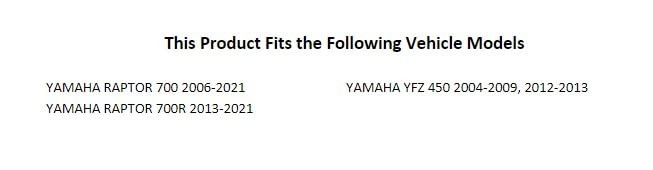Tusk Competition Clutch Kit For Yamaha Raptor 700 and YFZ 450