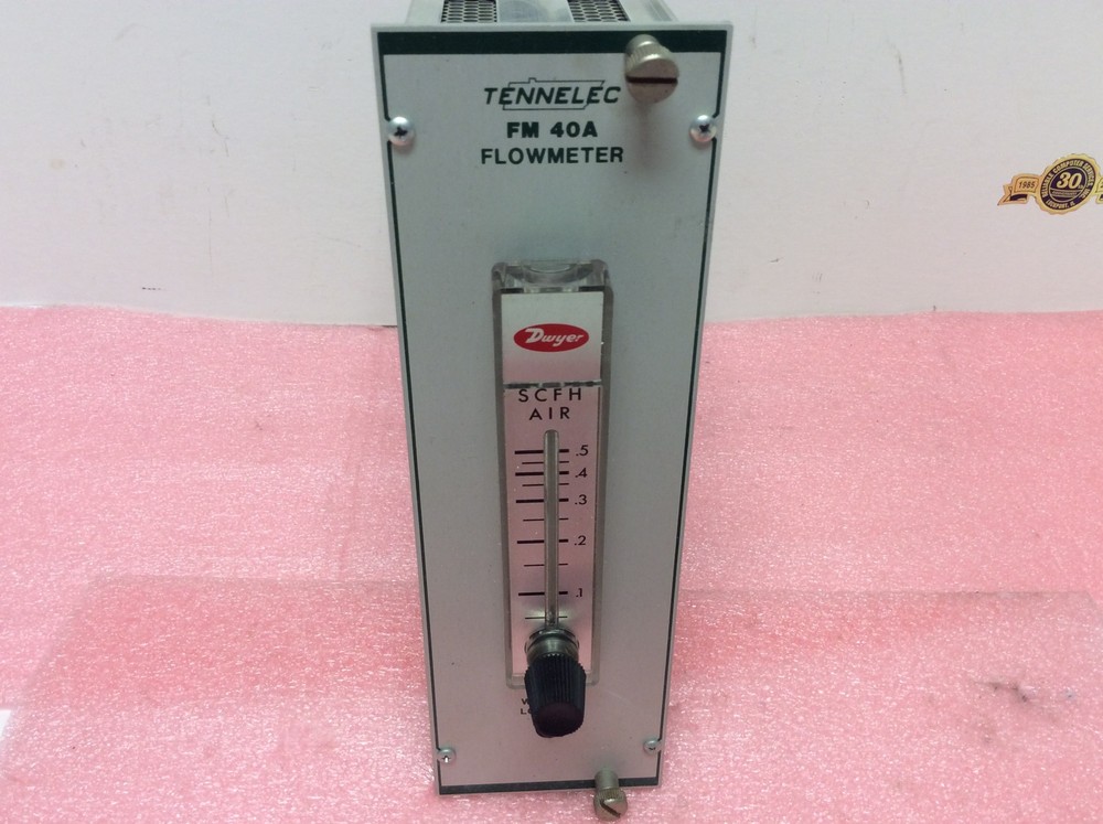 TENNELEC NIM computer module model # FM 40A Flowmeter BIN MODULE