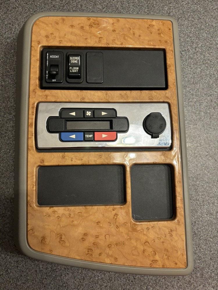 INTERNATIONAL PROSTAR 113 TEMPERATURE CONTROL PANEL HVAC BEZEL SLEEPER CONTROL