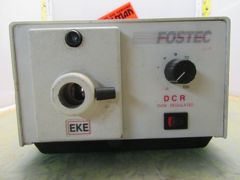 fostec dcr 150w regulated eke illuminator light source 8350 [4*C-16.5]