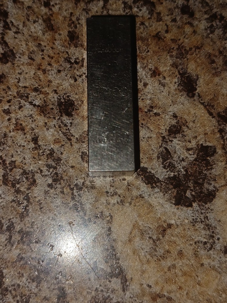 Webber .400  RECTANGULAR GAGE BLOCK IN EX USED CONDITION