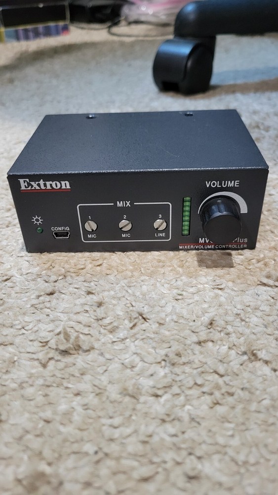 Extron MVC 121 Plus Mixer Volume Controller Three Input Stereo Mixer with DSP