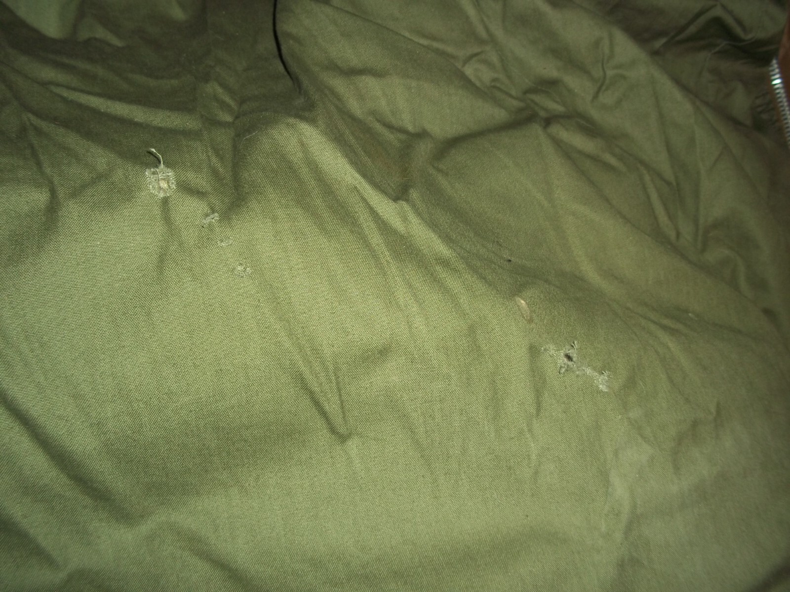 1950s Korean War US Military Casualty Sleeping Bag – Fur‑Lined – Rare Original