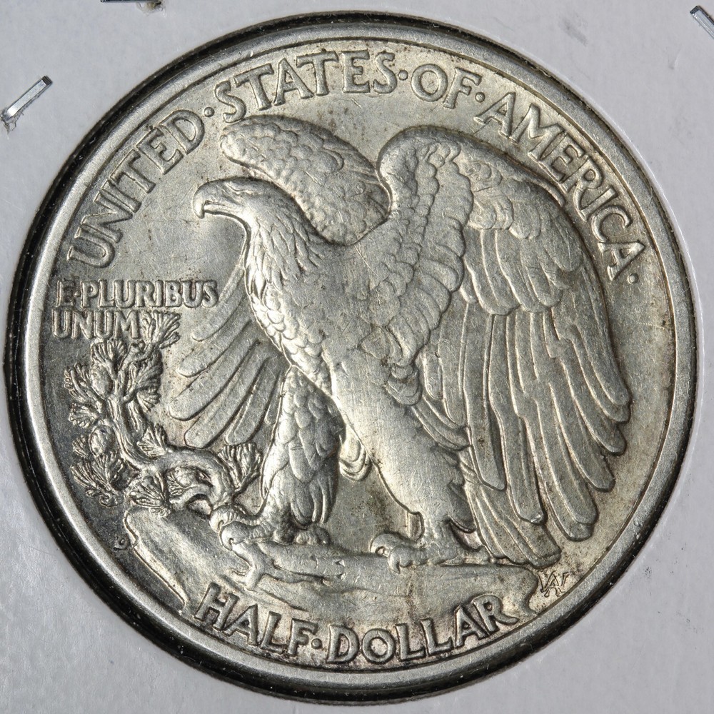 1939-D Walking Liberty Silver Half Dollar UNC *UNCIRCULATED* MS E294 WNL