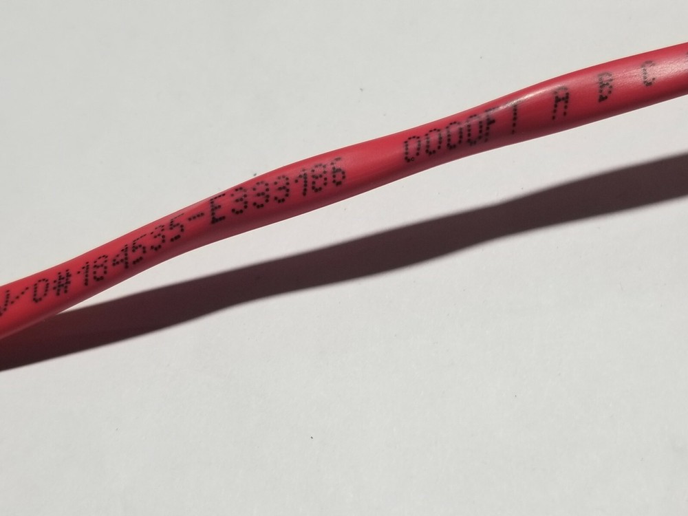 Southwire Genesis 4608 14/2C Solid Shielded Plenum Fire Alarm Cable Red /50ft