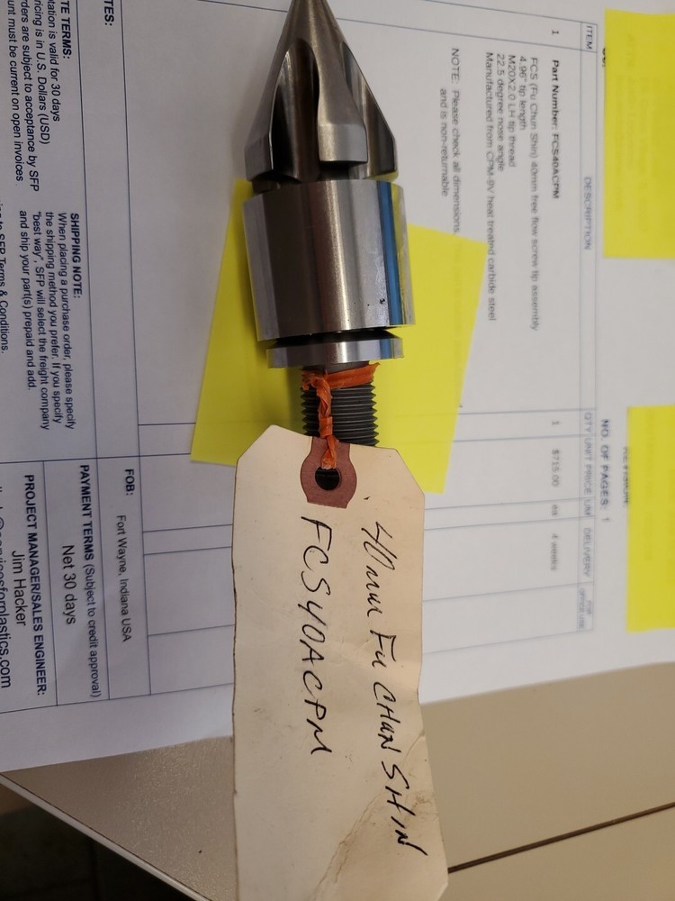 FCS40ACPM Screw tip Assembly
