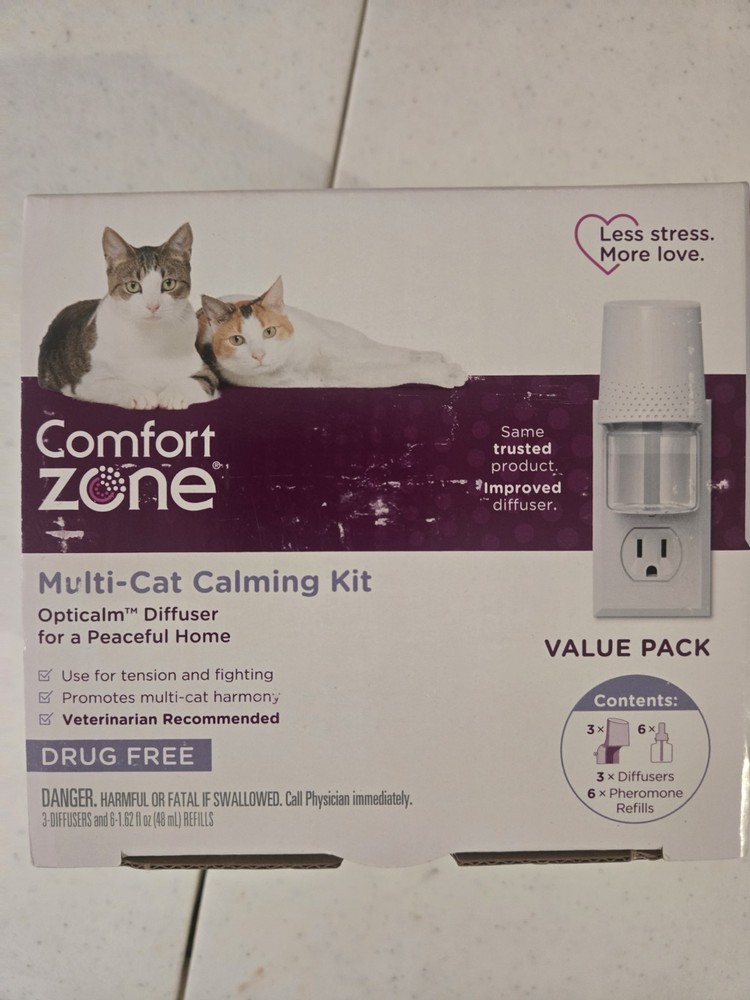 Comfort Zone MultiCat Control Diffuser Refill 3-Pack