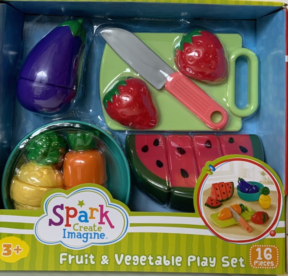 Sparks Create Imagine FRUIT AND VEGETABLE Play Set