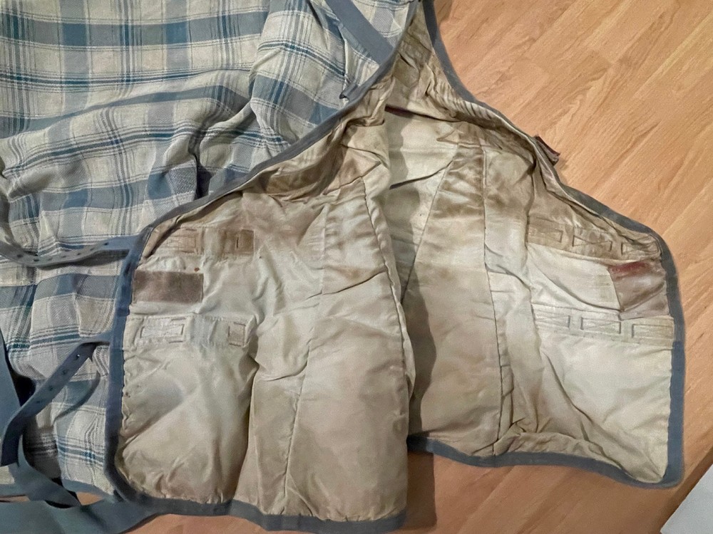 Schneiders AdjustaFit Textiline Fly Sheet Sz 78 Surcingle Buckle Front