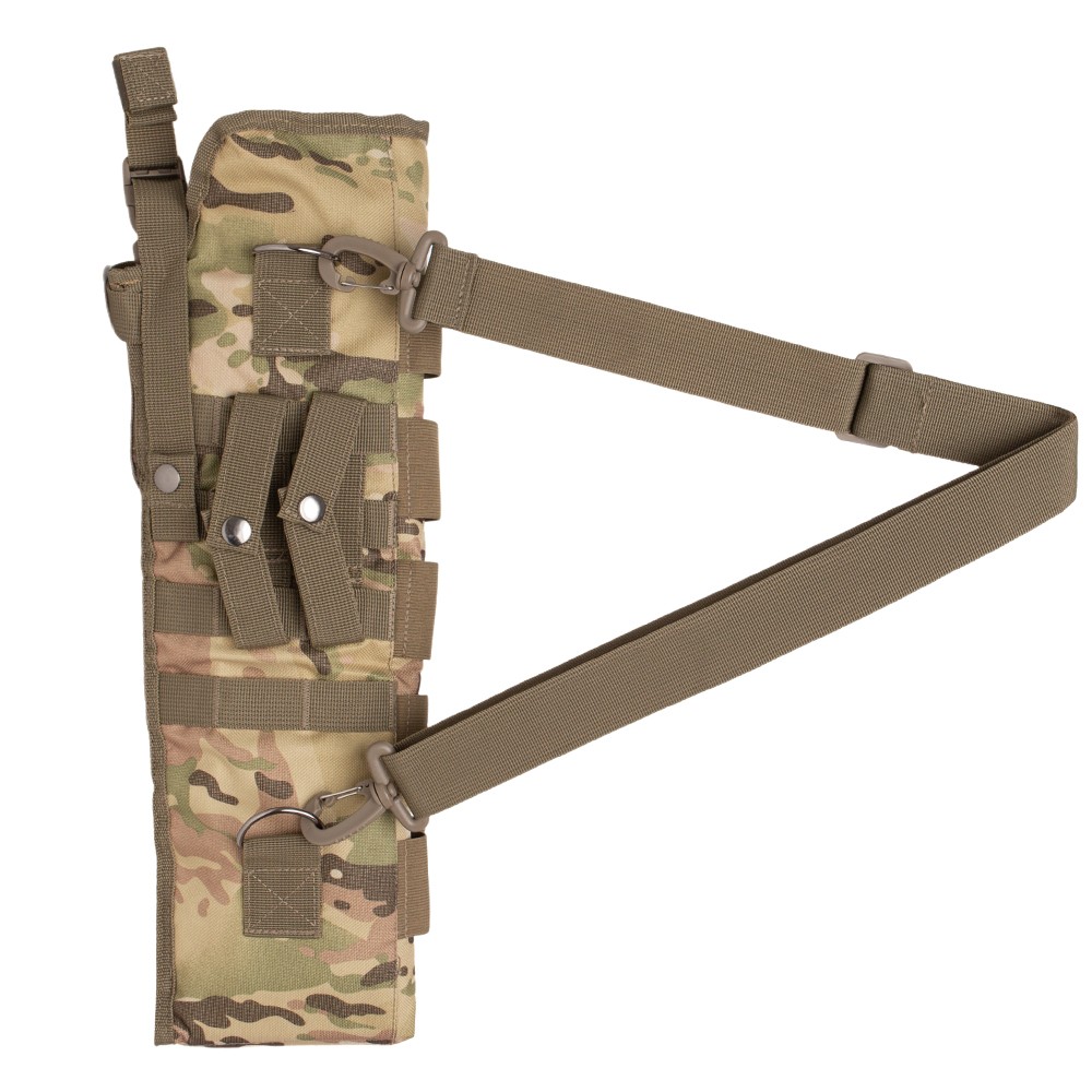 Tactical Shotgun Rifle Scabbard Bag Adjustable Shoulder Strap Hunting Molle Case