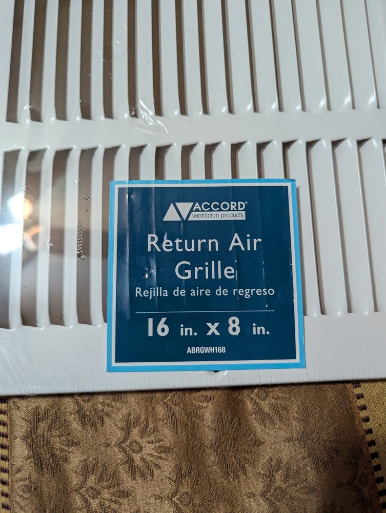 Return air grille 16x8