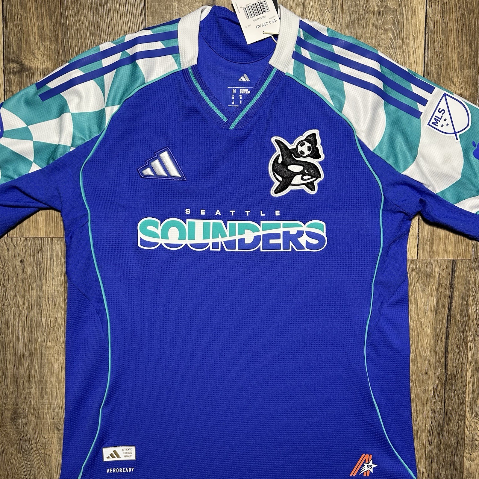 NWT Adidas Seattle Sounders 25/26 Authentic Third Soccer Jersey Mens M $150