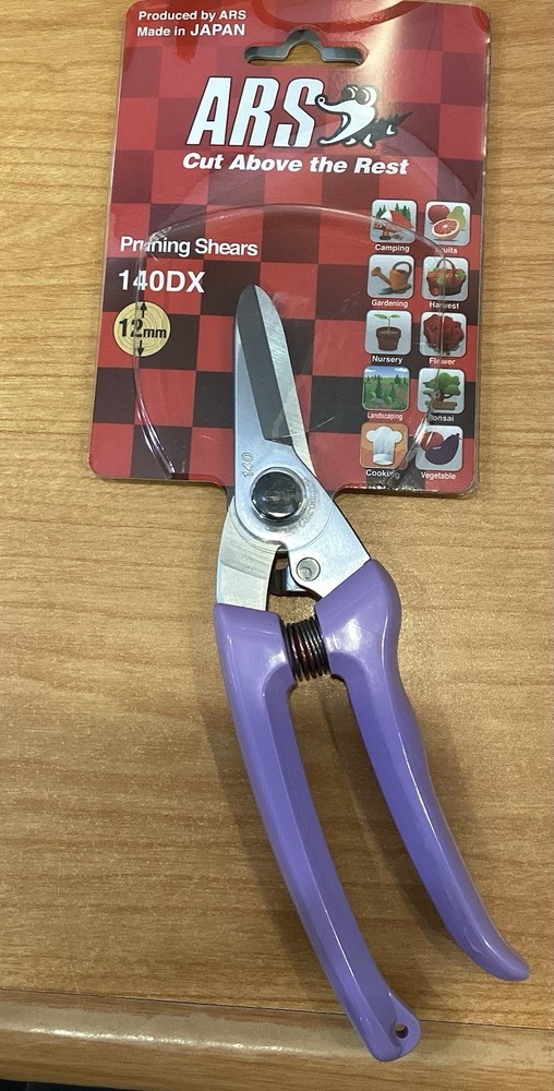 New ARS 140DX Pruning Shears Purple
